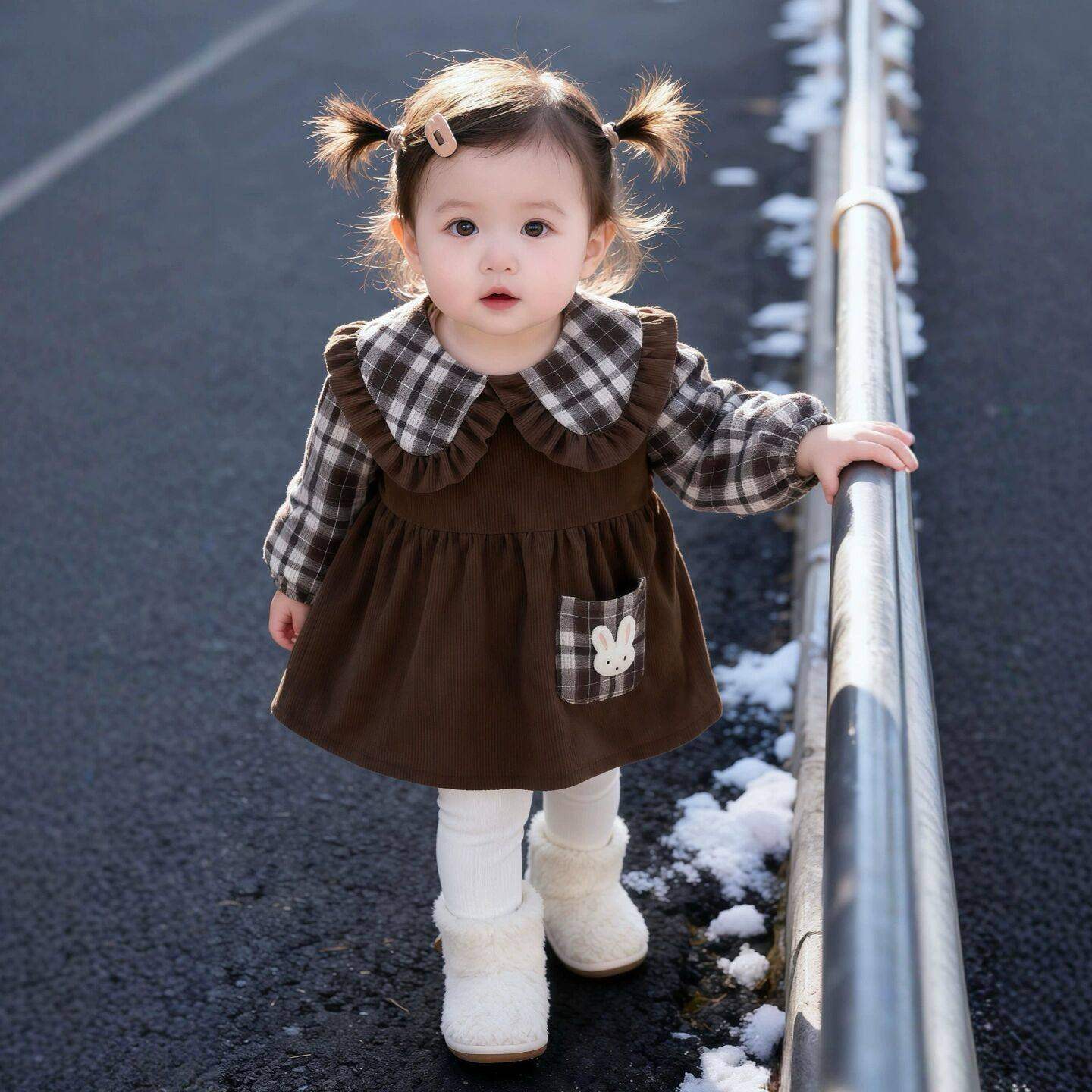 宝宝罩衣外穿洋气女童复古格子防水防脏反穿衣连衣裙公主裙围护衣,童装/婴儿装/亲子装,反穿衣/罩衣,淘宝优惠券,粉丝福利购,淘宝优惠卷