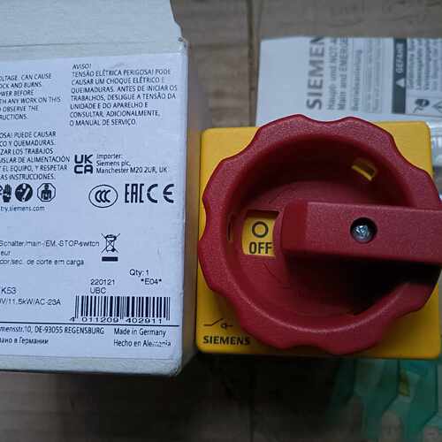 溢价-德国主控开关1P3LD2203OTK53全