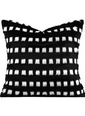 无品牌/样板房抱枕轻简奢约代软装沙客厅靠现垫方发枕样板间酒店