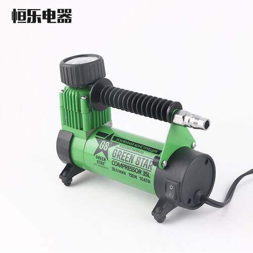 车载外急用迷你汽户车充气泵1气泵Y打D-09A汽车轮IVJ胎打气机