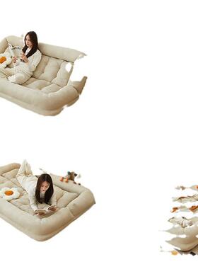 人类狗窝沙懒沙发阳台卧人室网榻红躺椅单人榻米巨大双WMI人折叠