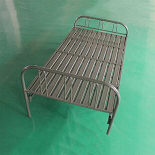 户害外拉练四折床野BYC外塑露营加固型钢床震灾抢地险救生床