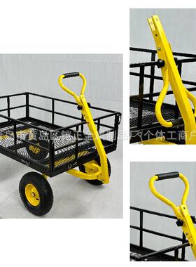 12Lbs钢制花园846车gard拉enca0rt多功能0花园手推车重型手车