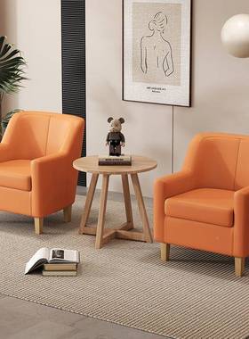 免洗科技布户24943型台桌椅组合小三阳件室套卧网红休闲两椅一桌