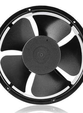 嘉风力丰0060圆形铝框耐2高温散热风A扇C220YJVV电桩机箱电柜轴流