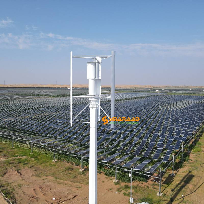 垂直风力发电机路灯电站监控SH1KW  2KW 3KW 5KW 10KW低噪声低转