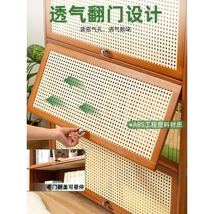 客廳一體整面墻輕奢辦公書房大書柜置 IL竹實木組合書柜書架新中式
