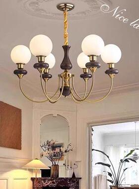 新中高档法式复古中式古吊灯卧客946厅主灯美书房餐厅vi式n室tage