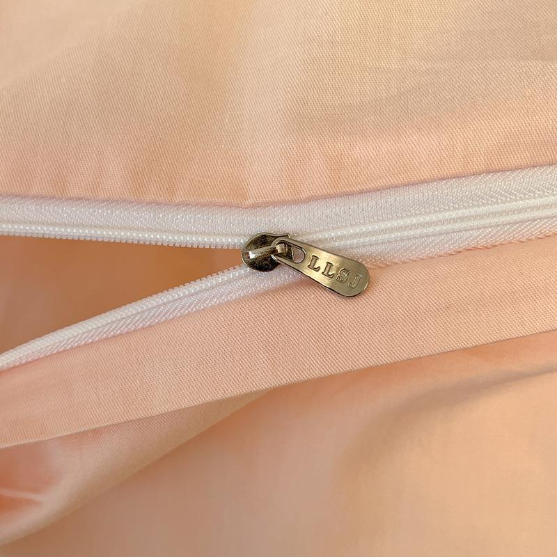 202025109J2新款全棉公主风层花边四双件套床单床笠款纯棉法式清