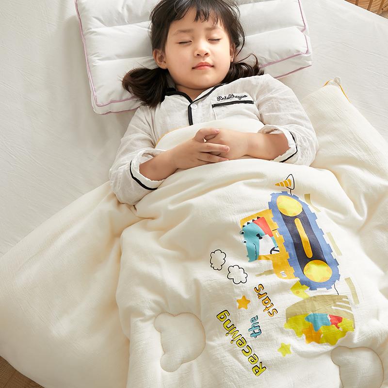 类全季棉324544大豆纤维幼A儿园被子秋冬被芯儿四通童用加厚婴儿