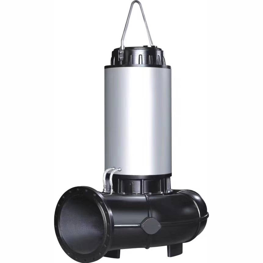 WQ污水污物潜水排污泵无堵塞污水泵380V潜污泵22KW2极4极