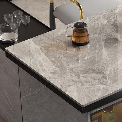 ICH轻奢岩茶桌椅组合用办板公两用桌现代简家约茶桌一动体移意式