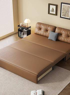 复叠古客厅床单双CBV人罗汉折米扶手床小户型两沙用无位午睡发金