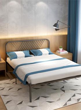 厂家铁直销现床代简约架床单双人1.8米成人铁床5J20761.米铁艺公