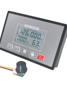 智能直FHI流电机调速器V正转反转堵转保护器12244V36V8电压电流表