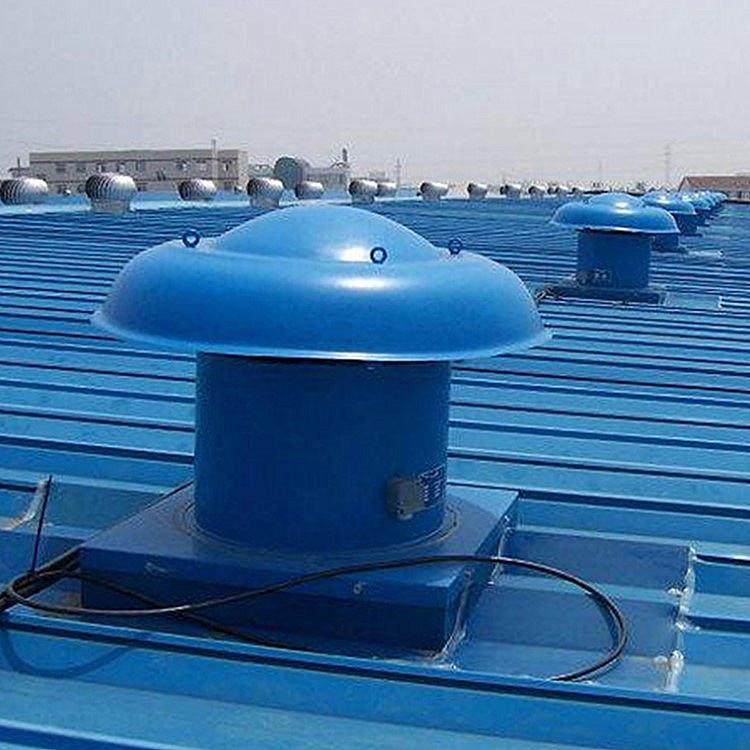 不钢屋顶噪风机锈大风量低声轴流式屋顶通气风机屋MKZ顶排烟换风