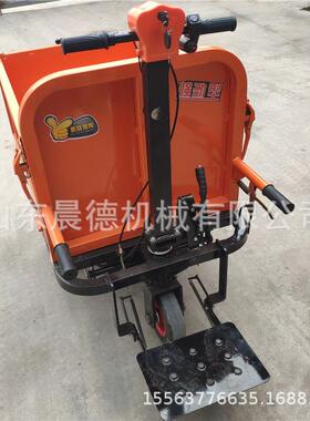 电动三开门拉运车小型三轮输拉沙水无品牌/泥灰斗车翻工地手推斗