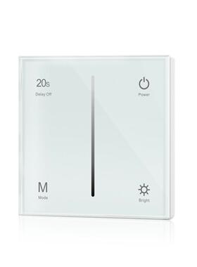 ld可控e触摸调光面板单通道AC切相旋硅钮86XIG玻璃面板0-1调0V光