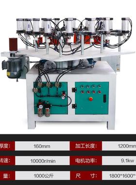 铣形砂光机四面仿形机铣砂倒角机调速多功HL-1700能木镂工铣自动