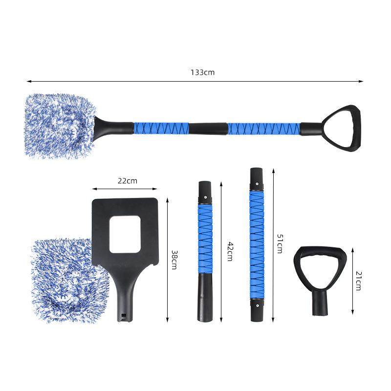 汽21471车长柄刷可清拆洗车工具刷子刷车器泡沫洗卸车刷软毛车刷