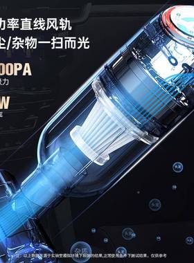 无持车13373载吸尘器超强吸力小型车用家用吸抽充四合线一手清吹