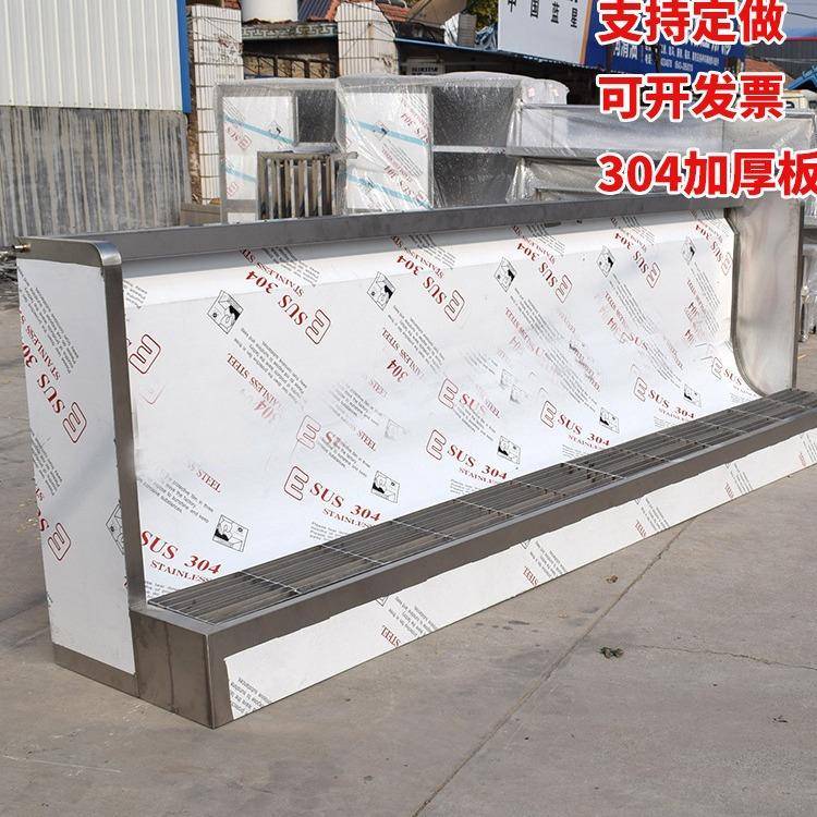 不锈钢商小便槽学校场车站服务区池用便30小4不锈钢小便脚踏小便