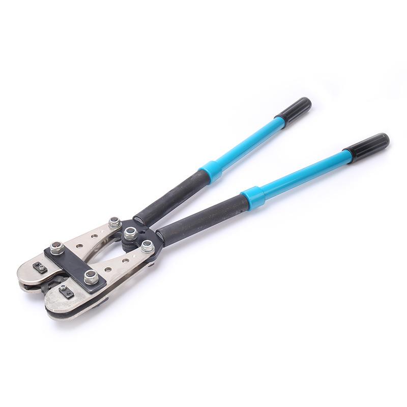 玛工具HX-45B大型Y.O子压接沃钳裸端BUF子冷压2端子压接钳手端动