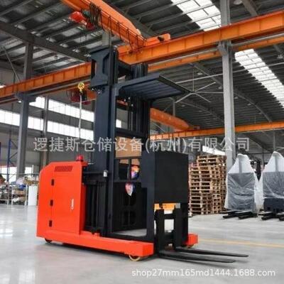 全电动高位拣选叉车车人行全自上54313动中高空取料机叉人升载降