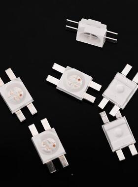 358四反2贴灯条灯珠6028键rgb全彩l3528灯珠ed贴片rgb盘共阳脚RGB