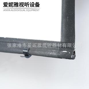 教室会议室、电动幕100100寸16:寸16:幕布白塑玻纤舞幕布厂家台可9定制