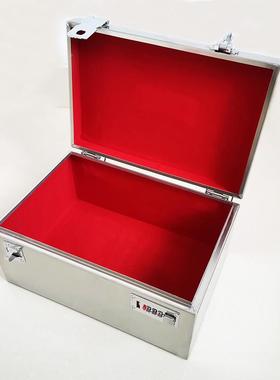 不锈钢具工箱子提收纳箱票箱现金箱据77162印章盒存钱罐收手纳箱