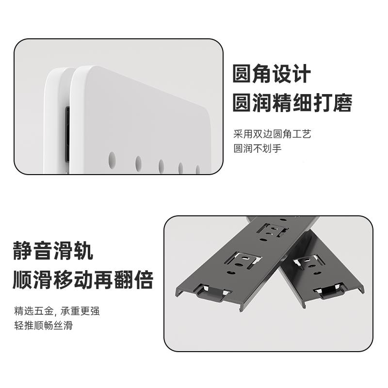 洞带洞穿镜木质推拉全身落地衣镜贴墙壁挂轮71981子镜子平开门试