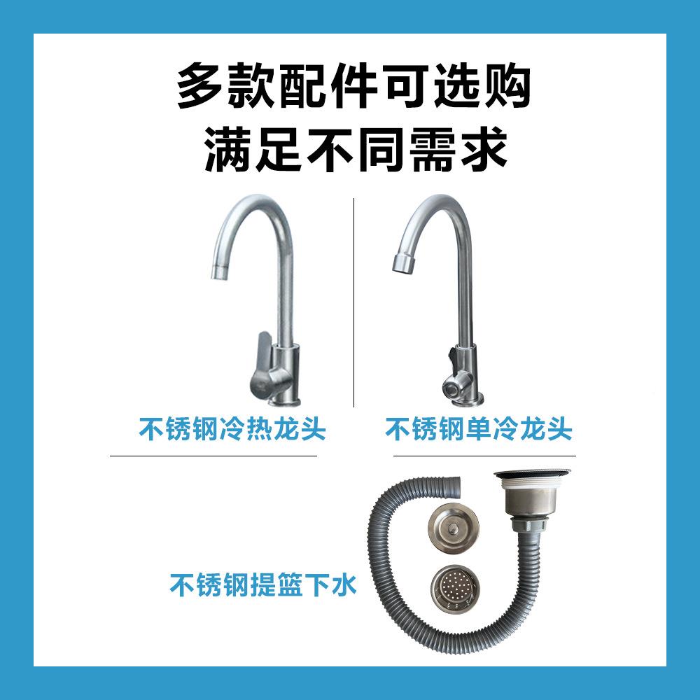 包邮商用不锈水AL-33838槽单槽双槽一体校幼钢洗儿园手洗学碗池带