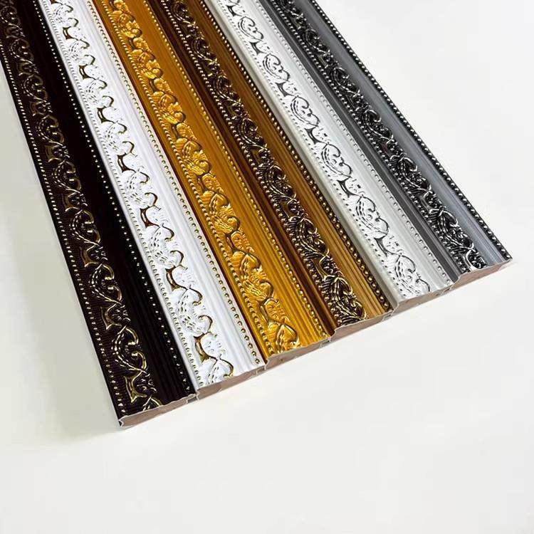 实木线条88白0UTO金15米/包相框线条十字3绣线相框边条条边框