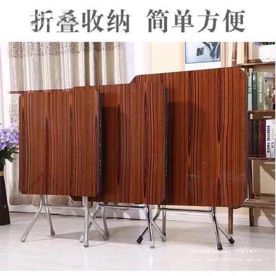 简易折叠桌餐桌家用吃饭桌桌子桌正方60086形折叠方圆形伸缩折叠