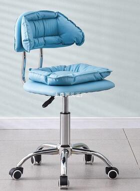 现代休椅闲椅吧NUB台椅电脑椅万向轮酒椅美甲吧子家用公升办降转