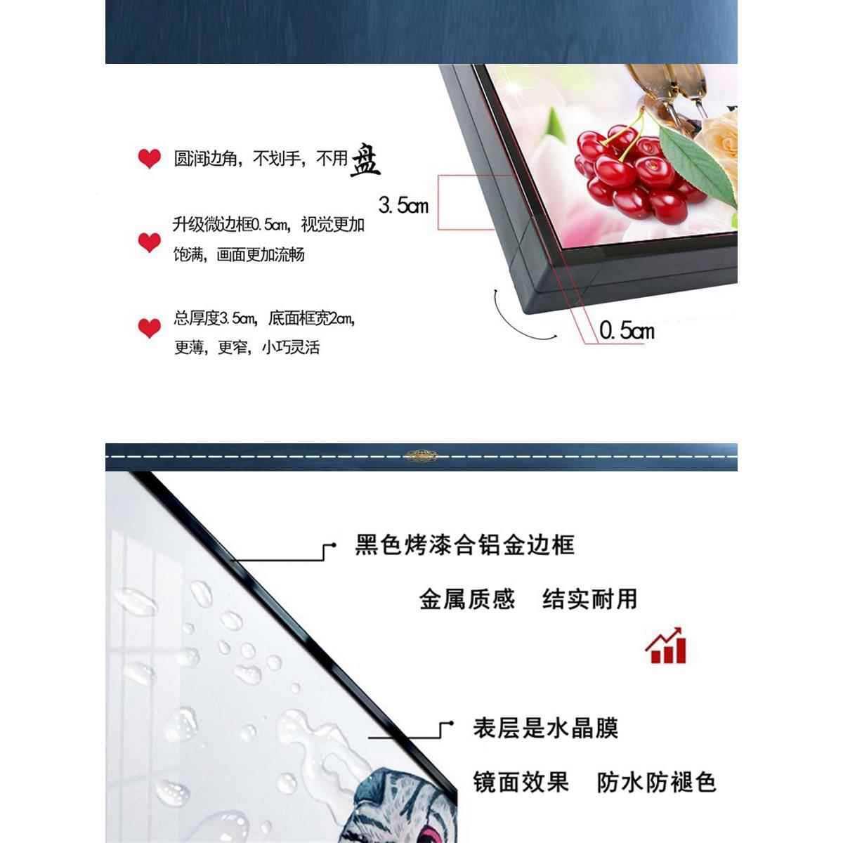 免无品牌/打孔免钉安装电表箱画遮饰挡电闸装弱电配电箱画挂现在
