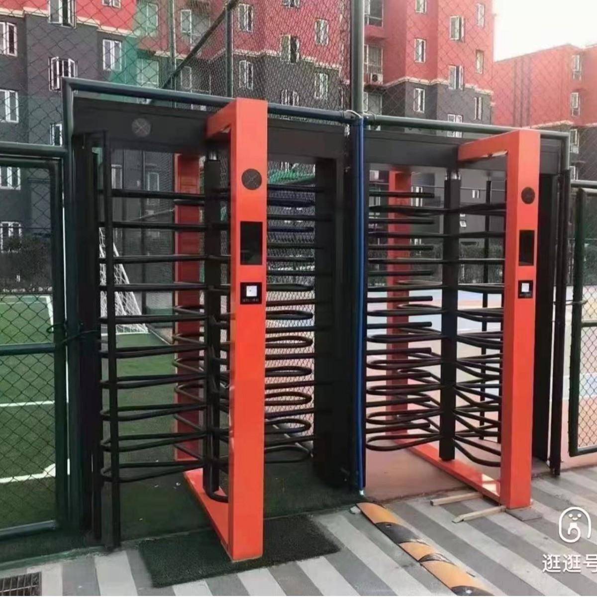 共转享体育馆全高闸篮球场费十无品牌/字扣转门体育公园旋扫码加