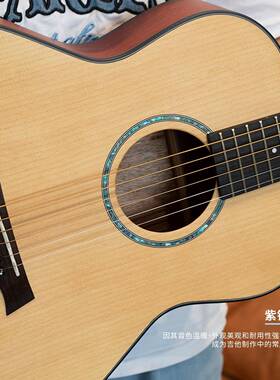 板吉他单单36寸云儿杉哑光民谣木吉他面乐器厂家现INX货成人童吉