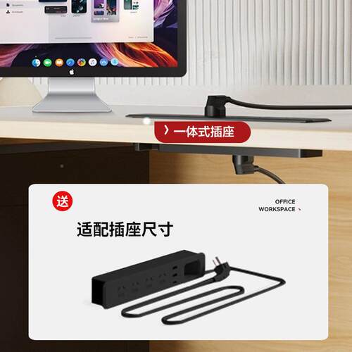 财办公桌椅组合电脑AH-05公室家简具双人46人职员工位务办办公桌