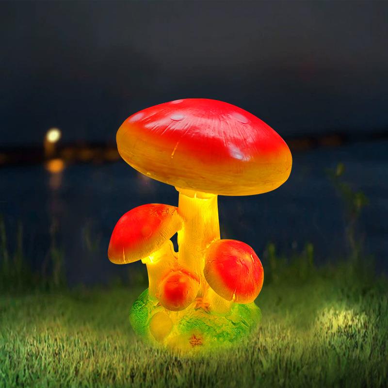 户外型JST光蘑菇造灯民宿别墅花园草坪景观灯庭院灯雕塑围氛装饰
