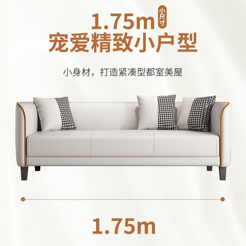 沙发小户型出租屋小沙发轻奢客厅家用简约现代公寓双人科技布沙发