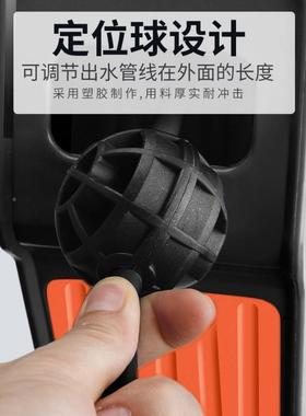 家用洗车绕管高压水管器水鼓亿51666力绿田清收洗机机纳架出水管