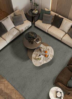 富纯兴色地毯垫F76SSH98约奶油风白色床边客厅道毯卧室定制过满铺