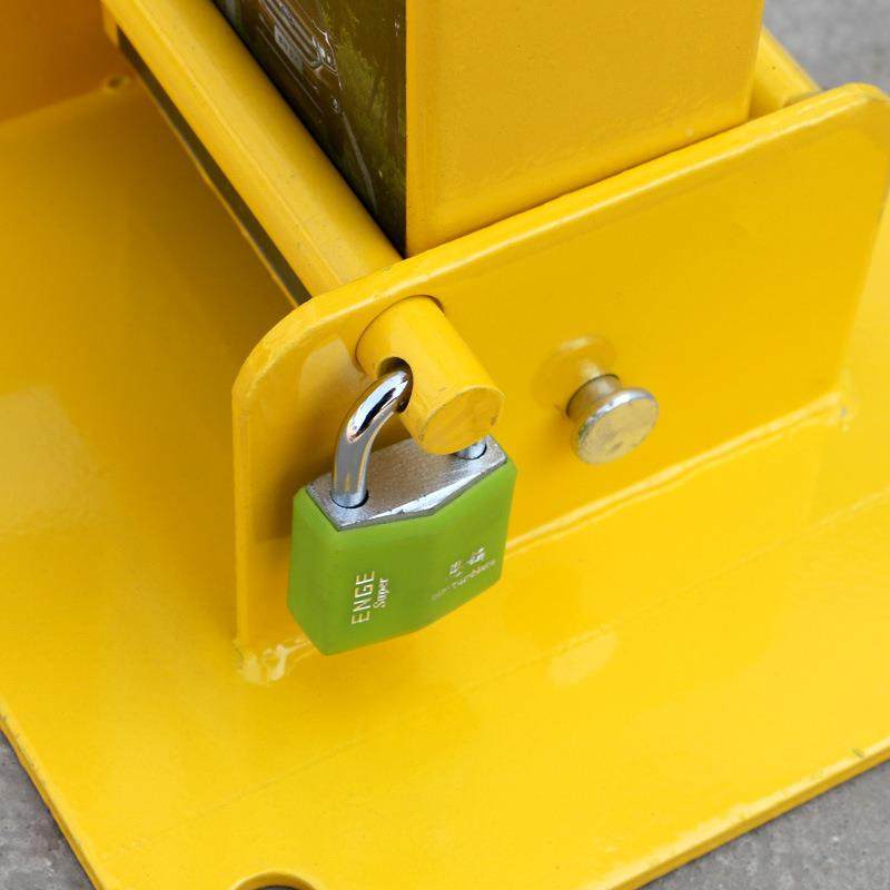 T型车位锁停车车位地锁加厚防撞占活位器UXP锁汽车库挡动立柱防盗