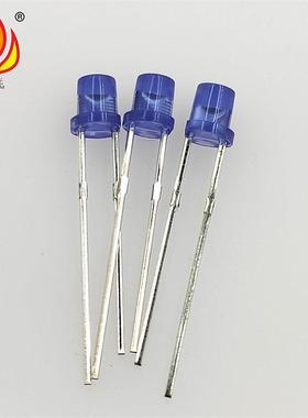 直插f3平头ed灯l光红发54130红光绿光蓝珠黄光指示灯