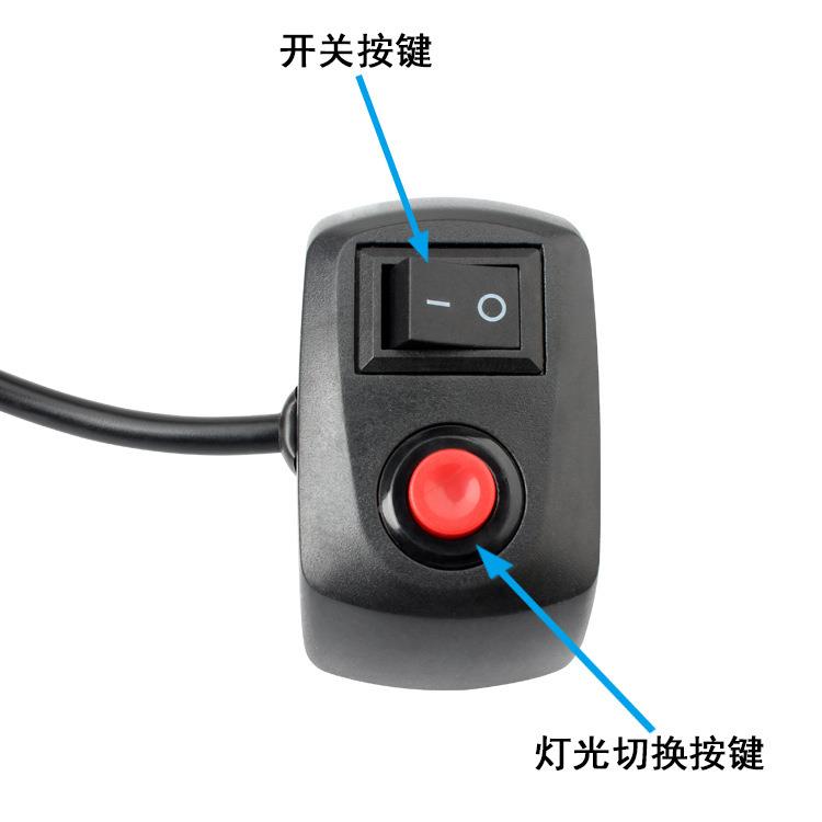 一拖四汽车E栅D爆闪灯48边灯一拖示灯中网格警灯L货车卡车边灯高
