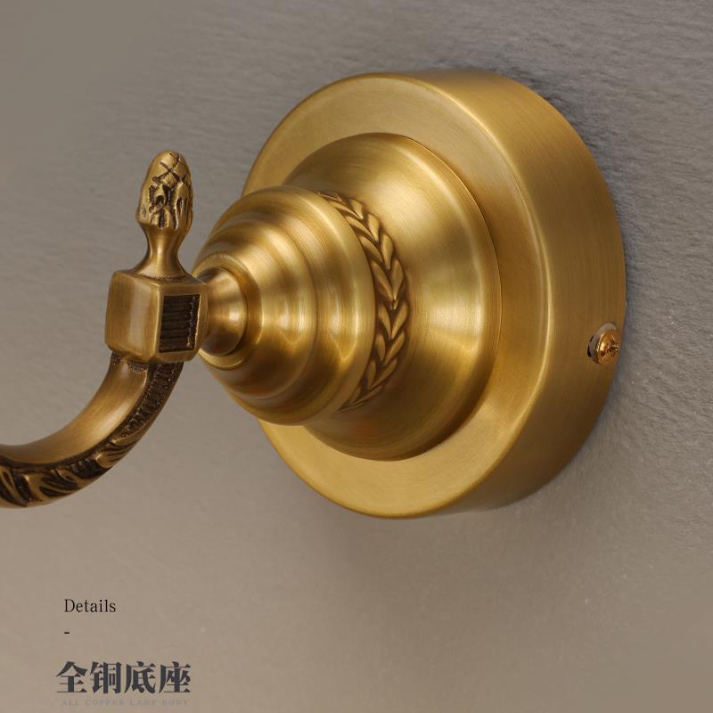 A9全铜15670Led欧式镜前灯L卫间浴室镜复柜灯防水美式壁灯生古镜