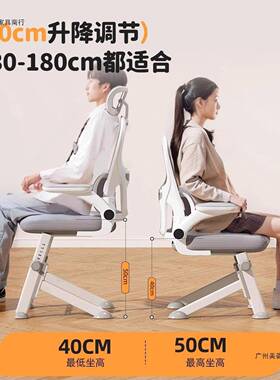 升12549降工学电脑椅椅子青年椅高初中学生专童用写字书桌子儿学
