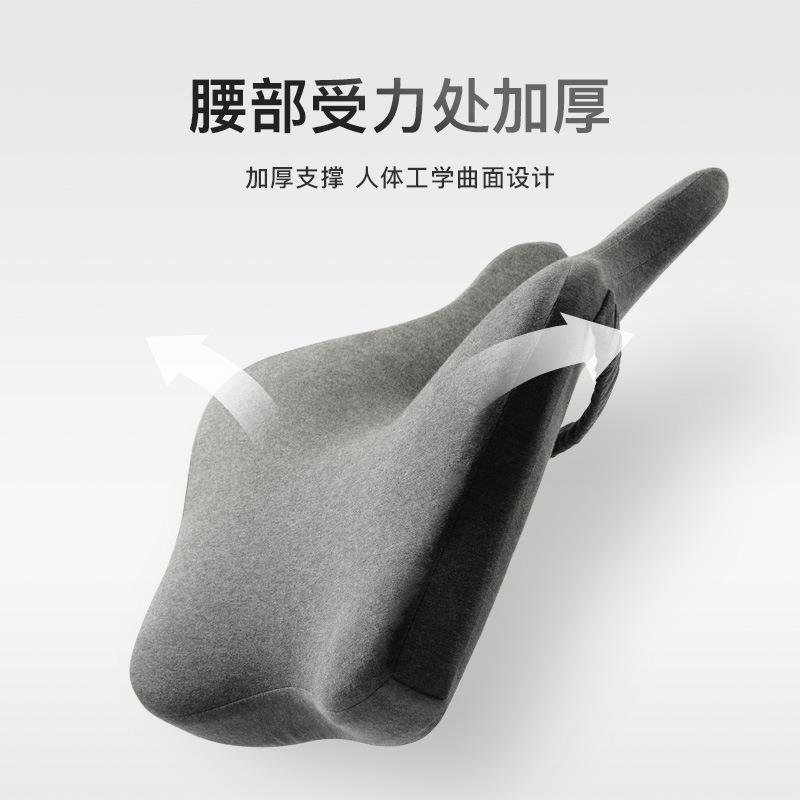 亚马逊棉腰腰靠慢回弹记忆Spa靠垫办公室腰汽车载枕椅子腰护靠背